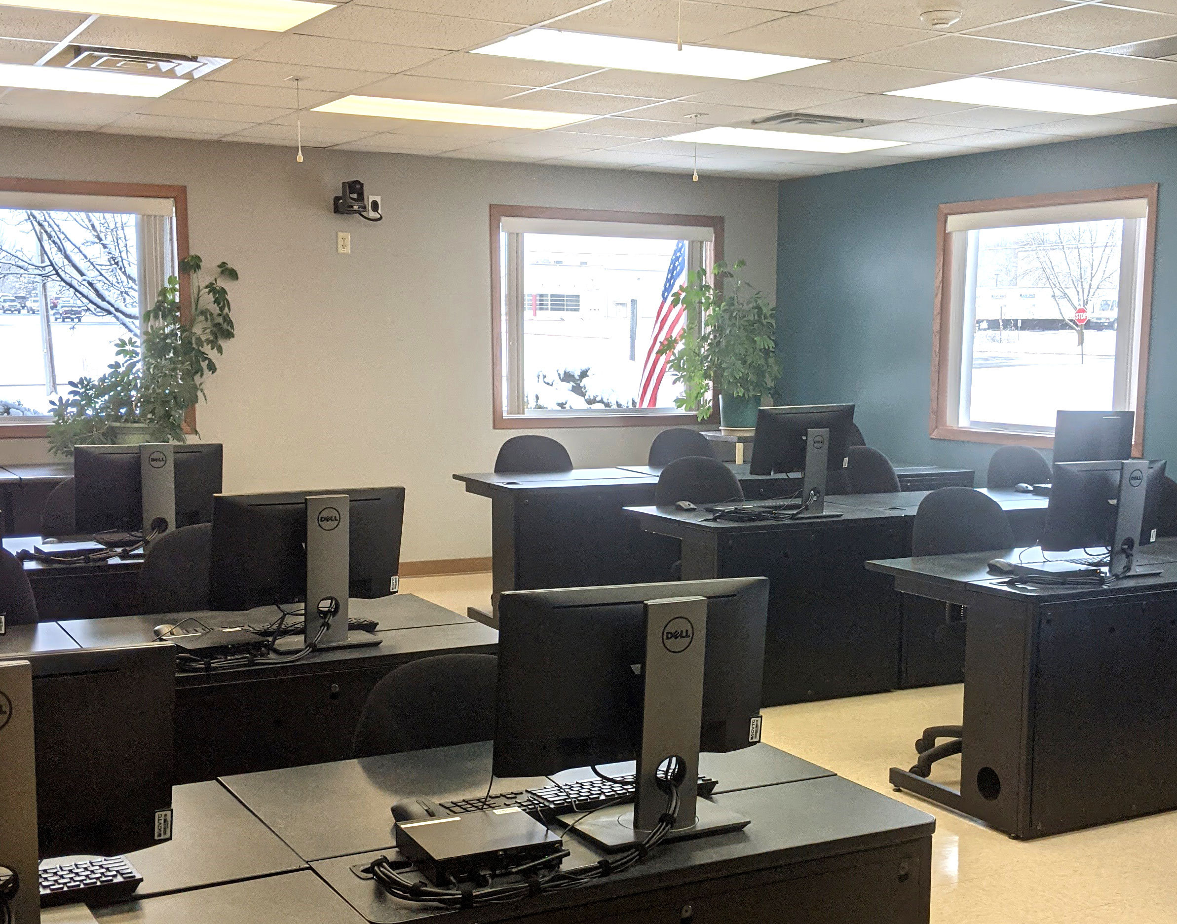 Computer Lab Room at CVTC